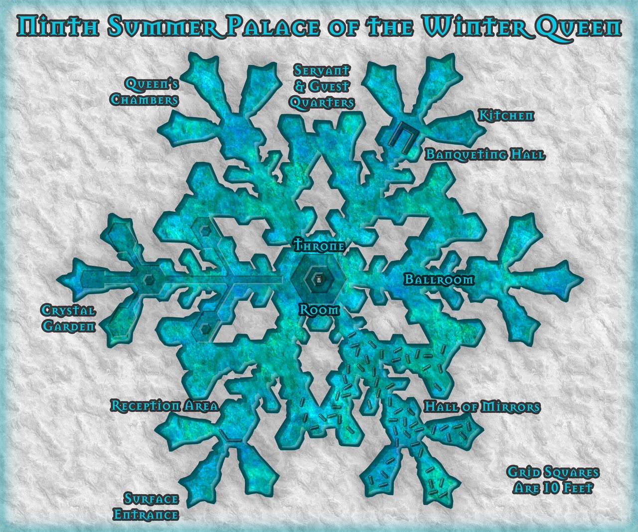 Nibirum Map: summer palace of the winter queen 09 by Wyvern